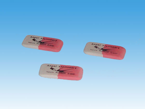厂商：小天使橡皮制造有限公司            名称：红白两用橡皮    型号：AQ-862